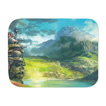Load image into Gallery viewer, Howl&#39;s Moving Castle Sherpa Blanket
