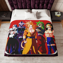 Load image into Gallery viewer, Tribute Dragon Ball Sherpa Blanket
