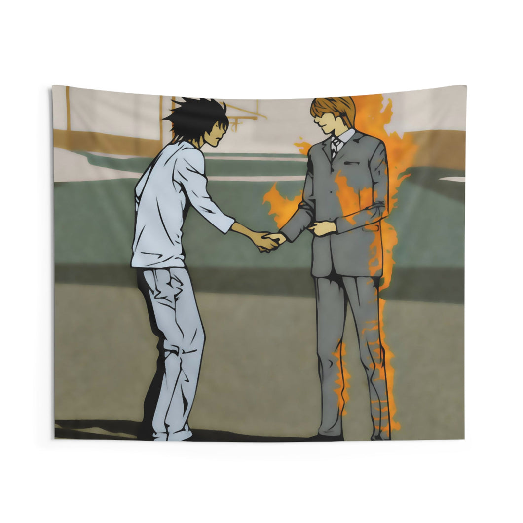 Death Note Light Yagami Indoor Wall Tapestry