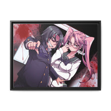 Load image into Gallery viewer, Saya and Kota Canvas Framed Art Print
