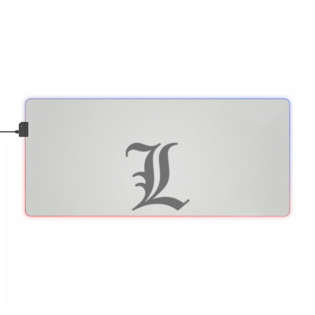 Anime Death Note RGB LED Mouse Pad (Desk Mat)