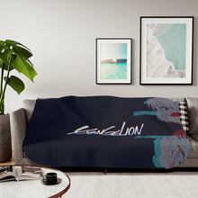 Load image into Gallery viewer, Neon Genesis Evangelion - Rei Ayanami Sherpa Blanket
