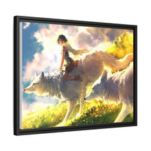 Load image into Gallery viewer, Princess Mononoke Canvas Framed Art Print
