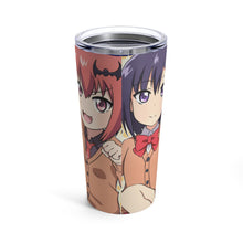 Load image into Gallery viewer, Gabriel DropOut Satanichia Kurumizawa Mcdowell, Gabriel Tenma White, Vignette Tsukinose April Tumbler 20oz
