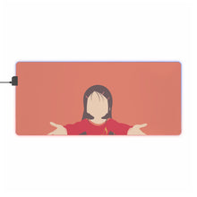 Load image into Gallery viewer, Ayumi Otosaka Minimalist RGB LED Mouse Pad (Desk Mat)
