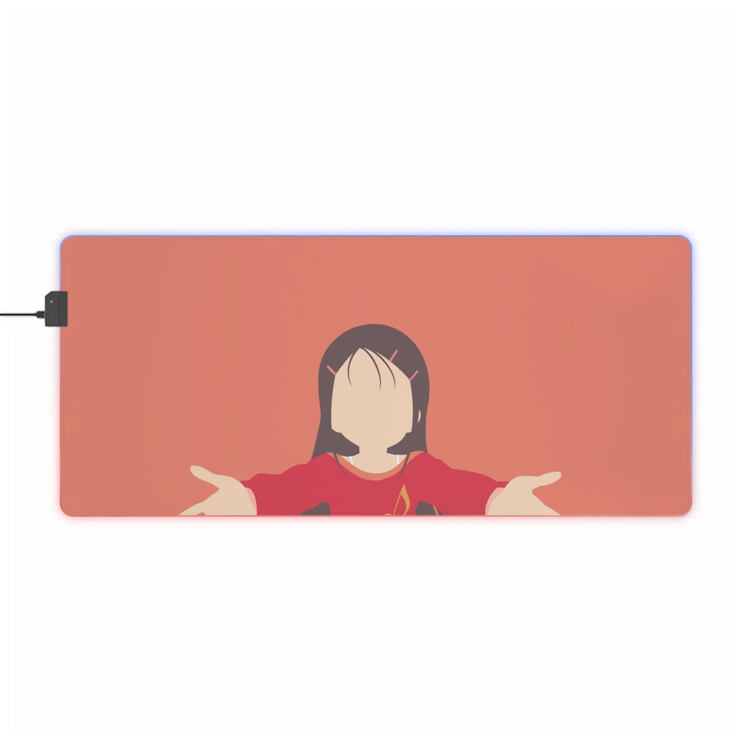 Ayumi Otosaka Minimalist RGB LED Mouse Pad (Desk Mat)