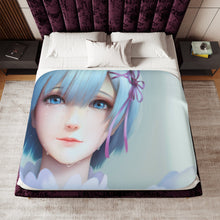 Load image into Gallery viewer, Anime Re:ZERO -Starting Life in Another World- Sherpa Blanket
