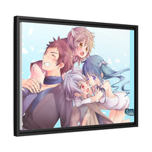 Load image into Gallery viewer, Liliruca,Bell,Hestia and Welf Canvas Framed Art Print
