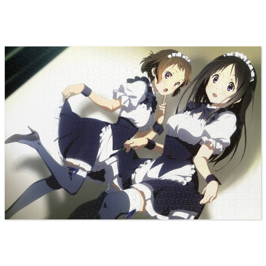 Eru Chitanda And Mayaka Ibara Maid Dress Jigsaw Puzzle