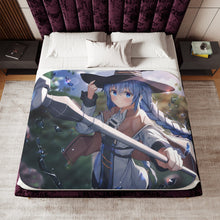 Load image into Gallery viewer, Mushoku Tensei: Jobless Reincarnation Roxy Migurdia Sherpa Blanket
