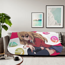 Load image into Gallery viewer, Anime Toradora!r Sherpa Blanket
