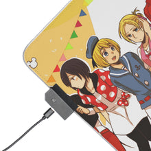 Load image into Gallery viewer, Anime Attack On Titan RGB LED Mouse Pad (Desk Mat)
