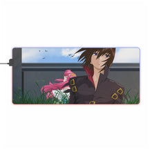 Load image into Gallery viewer, Mobile Suit Gundam Seed Destiny RGB LED Mouse Pad (Desk Mat)
