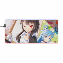 Load image into Gallery viewer, KonoSuba - God’s blessing on this wonderful world!! RGB LED Mouse Pad (Desk Mat)

