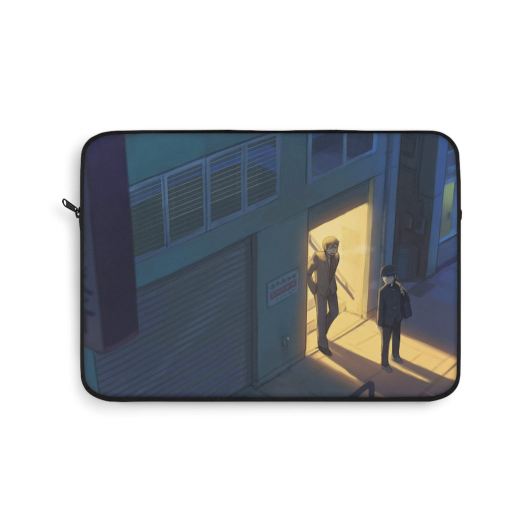 Mob Psycho 100 Arataka Reigen, Shigeo Kageyama Laptop Sleeve