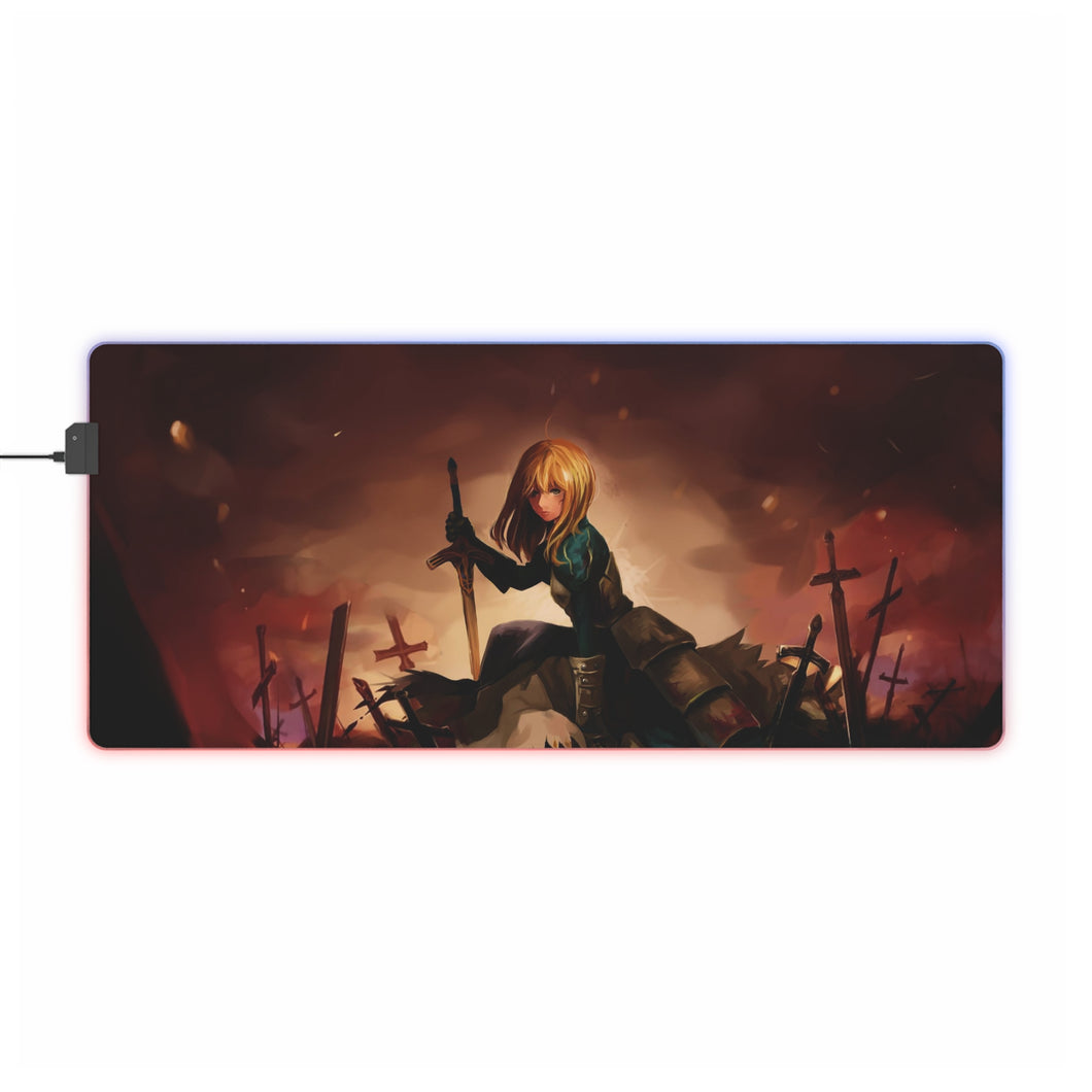 Fate/Stay Night RGB LED Mouse Pad (Desk Mat)