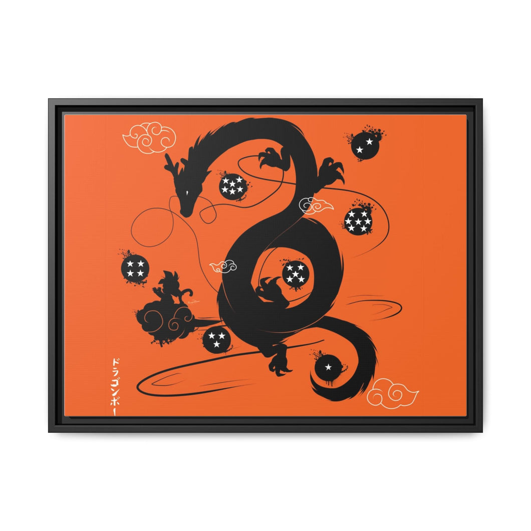 Dragon Ball Dragon Canvas Framed Art Print