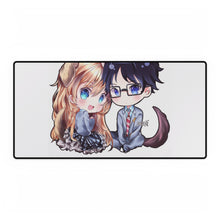 Load image into Gallery viewer, Anime Your Lie in April Mouse Pad (Desk Mat)
