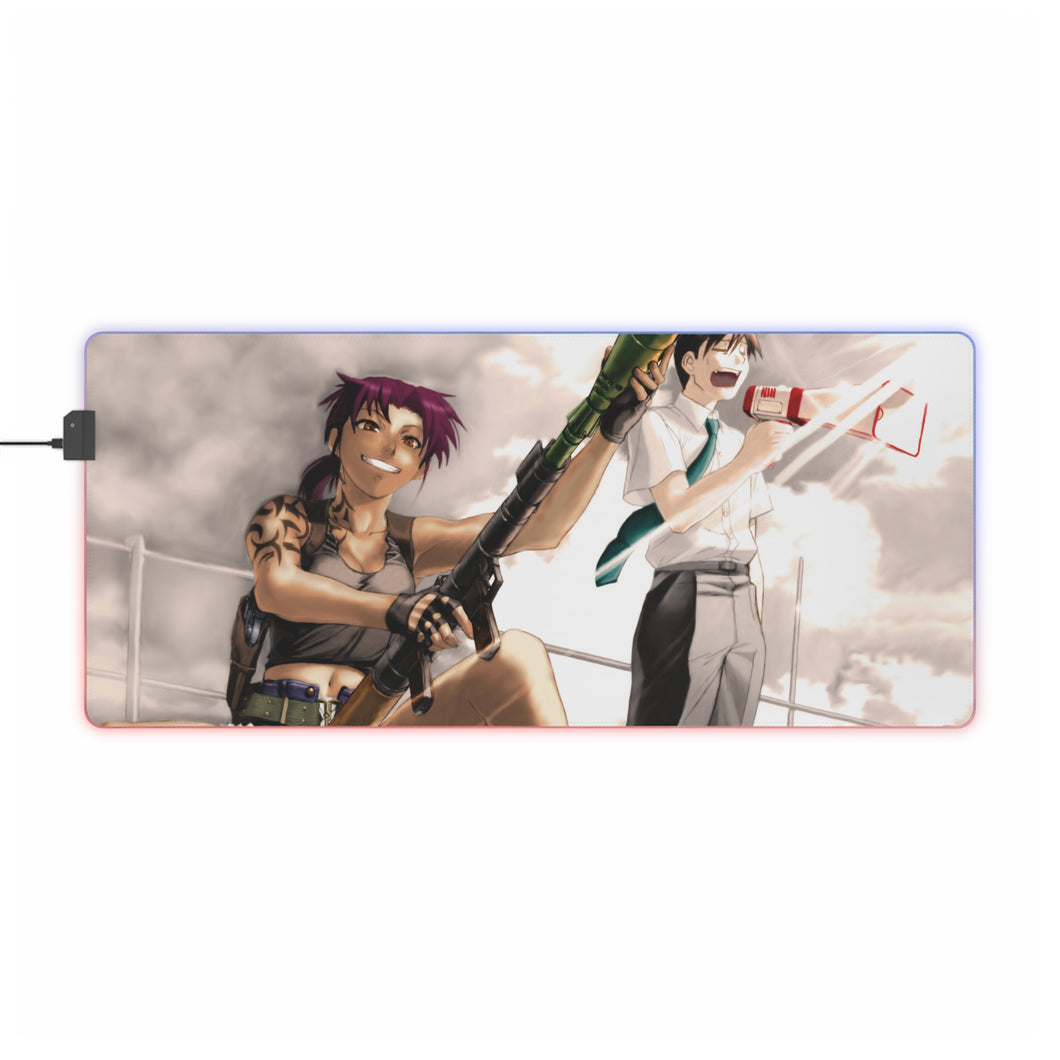 Black Lagoon RGB LED Mouse Pad (Desk Mat)