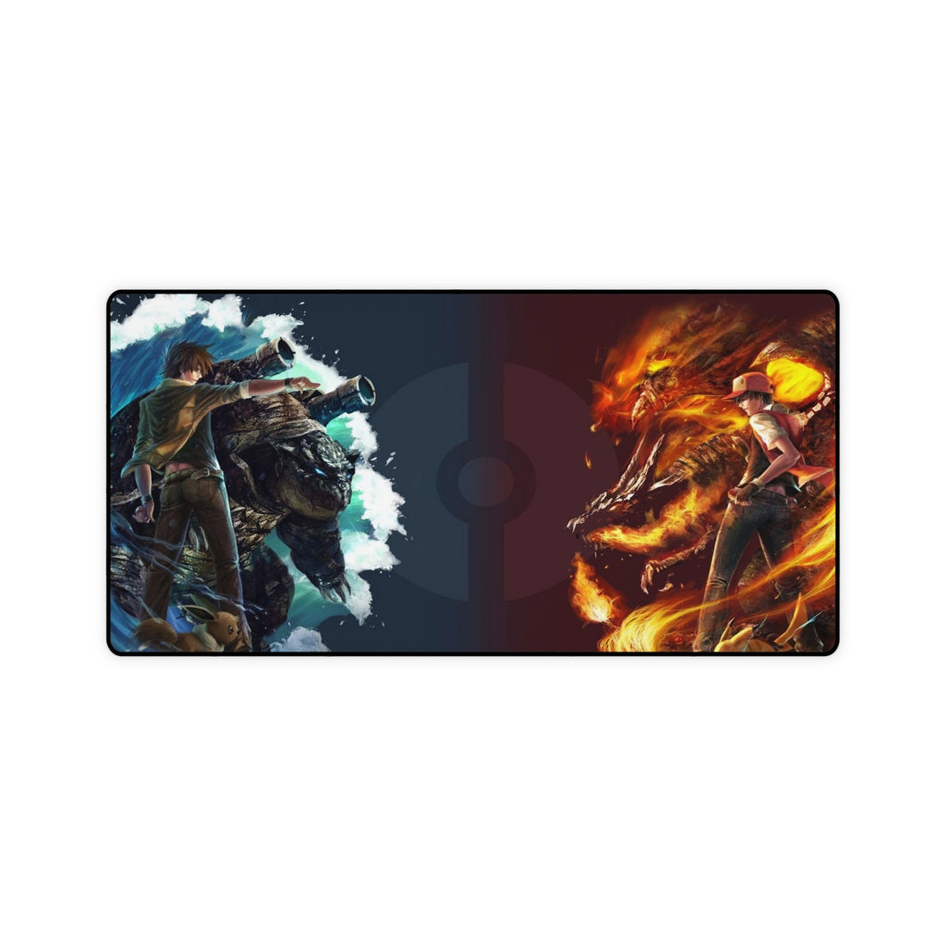 Blue vs. Red Mouse Pad (Desk Mat)
