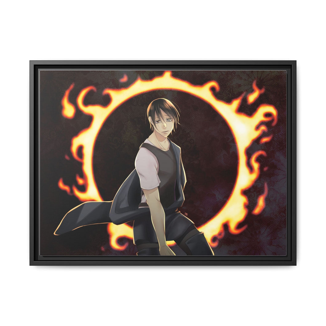 Anime Fire Force Canvas Framed Art Print