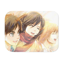 Load image into Gallery viewer, Anime Attack On Titan Sherpa Blanket
