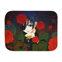 Load image into Gallery viewer, Anime Black Butlerr Sherpa Blanket
