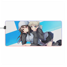 Load image into Gallery viewer, Girls und Panzer RGB LED Mouse Pad (Desk Mat)
