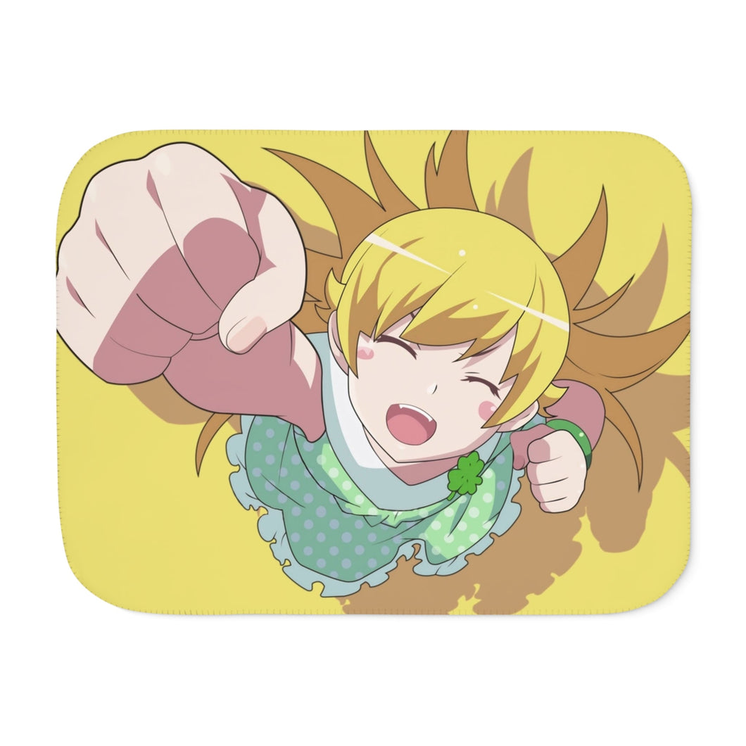 Monogatari (Series) Sherpa Blanket