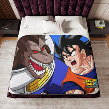 Load image into Gallery viewer, Anime Dragon Ball Z Sherpa Blanket

