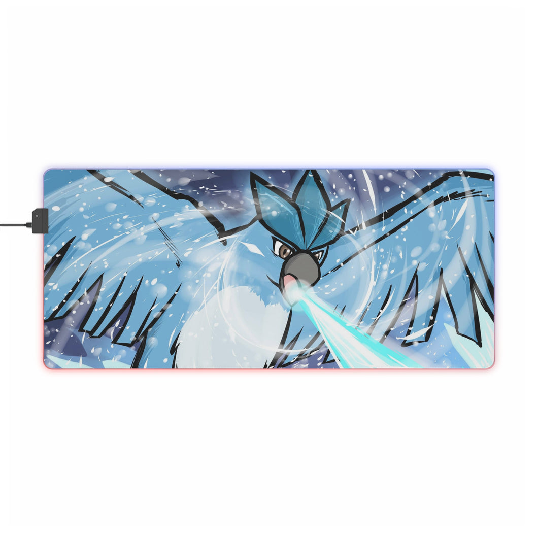 Articuno | Ice Beam RGB LED Mouse Pad (Desk Mat)