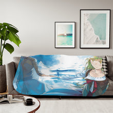 Load image into Gallery viewer, Is It Wrong To Try To Pick Up Girls In A Dungeon? Sherpa Blanket
