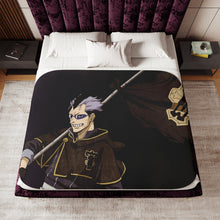 Load image into Gallery viewer, Anime Black Clover Sherpa Blanket

