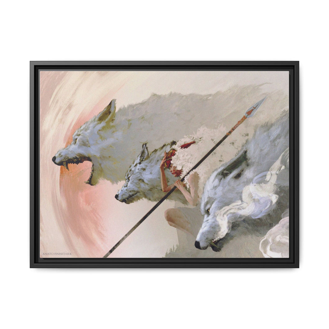 Princess Mononoke Canvas Framed Art Print