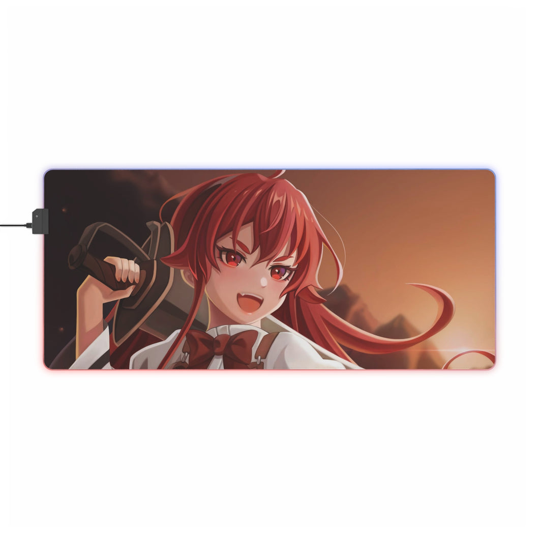 Mushoku Tensei: Jobless Reincarnation Eris Boreas Greyrat RGB LED Mouse Pad (Desk Mat)