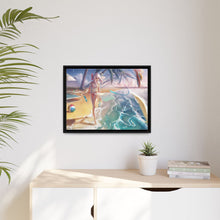 Load image into Gallery viewer, Paradise Breeze Canvas Framed Art Print
