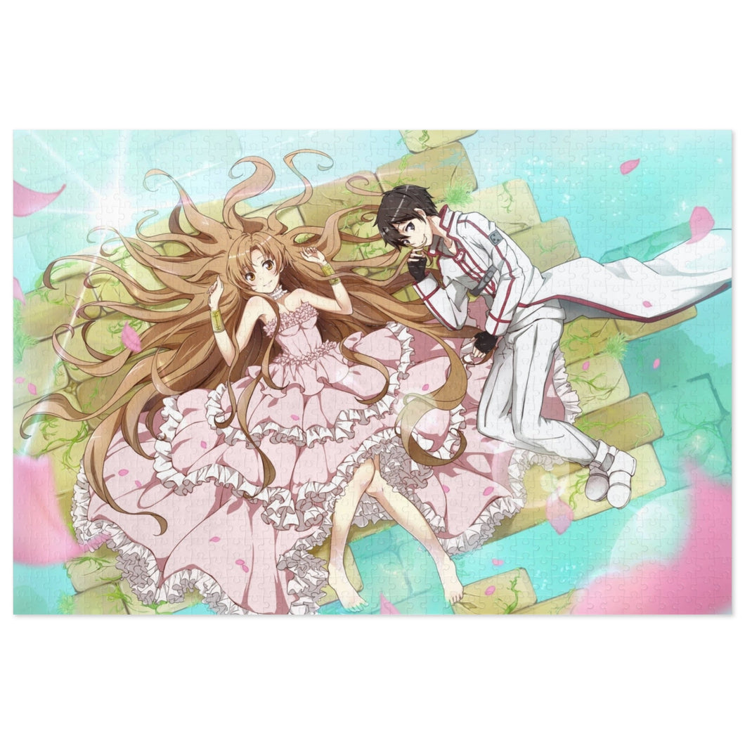 Kirito and Asuna Jigsaw Puzzle