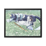 Anime That Time I Got Reincarnated as a Slime Canvas Framed Art Print
