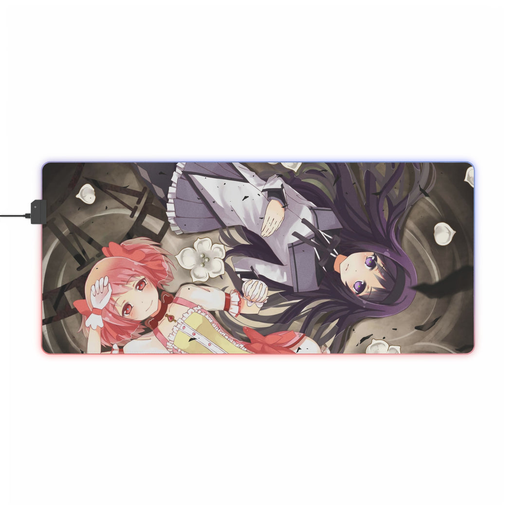 Puella Magi Madoka Magica RGB LED Mouse Pad (Desk Mat)
