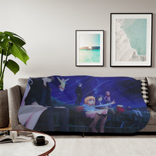 Load image into Gallery viewer, Charlotte Nao Tomori, Ayumi Otosaka, Joujirou Takajou Sherpa Blanket
