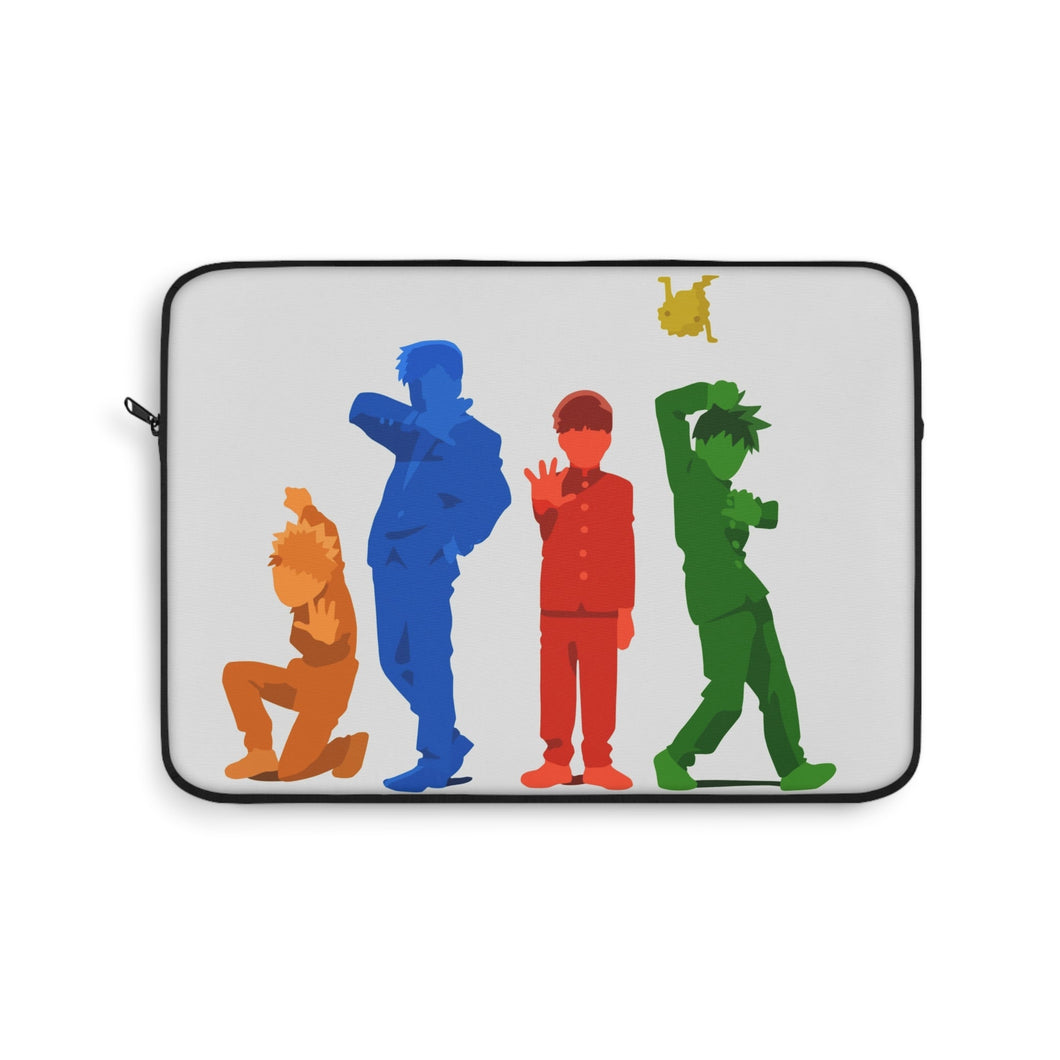Mob Psycho 100 Arataka Reigen, Shigeo Kageyama, Ritsu Kageyama, Teruki Hanazawa Laptop Sleeve