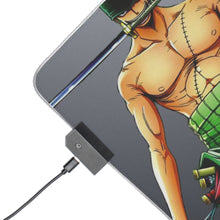Load image into Gallery viewer, Roronoa Zoro RGB LED Mouse Pad (Desk Mat)
