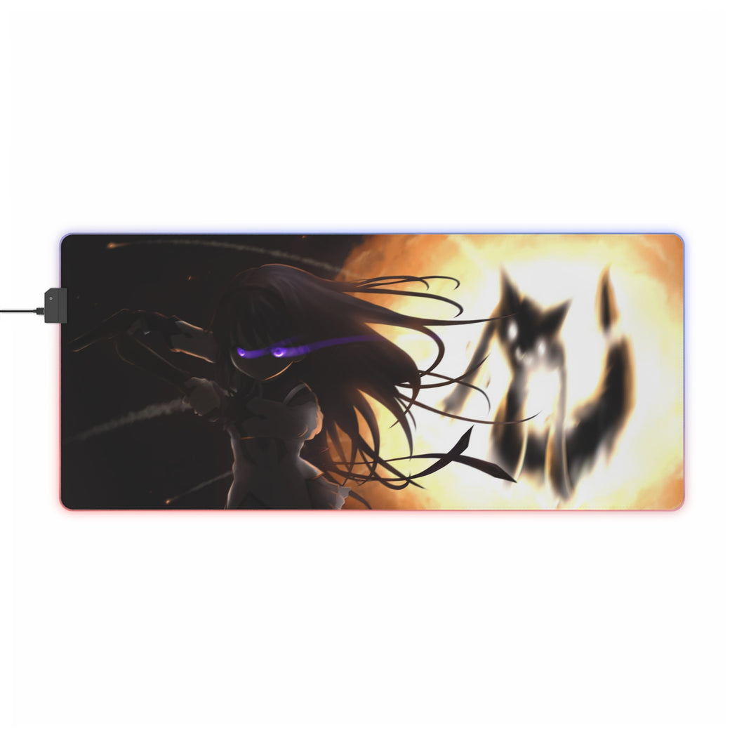 Puella Magi Madoka Magica RGB LED Mouse Pad (Desk Mat)