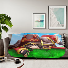 Load image into Gallery viewer, KonoSuba - God’s blessing on this wonderful world!! Sherpa Blanket
