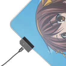 Load image into Gallery viewer, The Melancholy Of Haruhi Suzumiya RGB LED Mouse Pad (Desk Mat)
