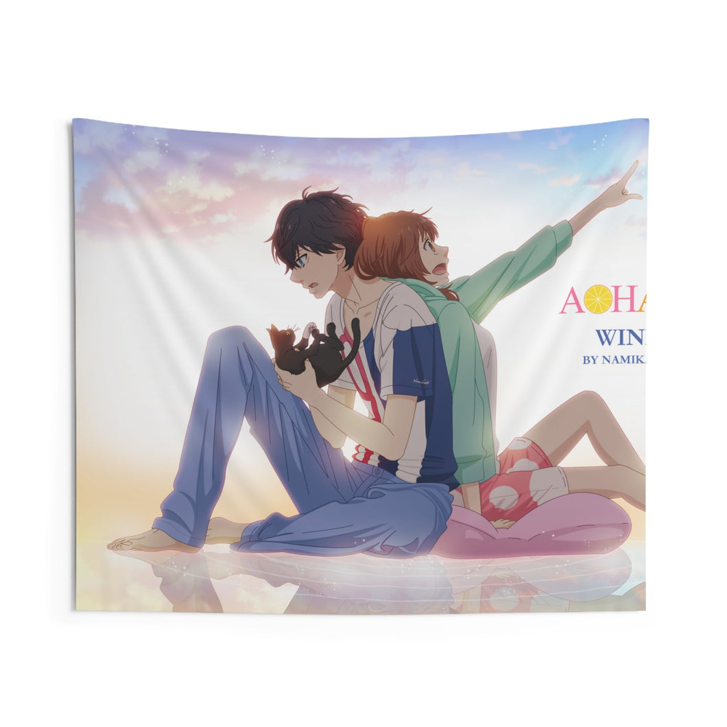 Ao Haru Ride Indoor Wall Tapestry