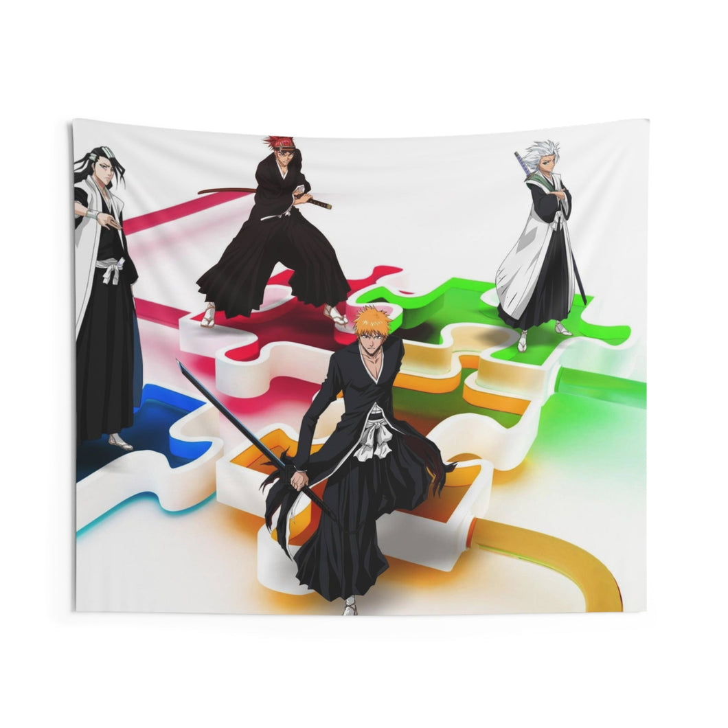 Bleach Ichigo Kurosaki, Renji Abarai Indoor Wall Tapestry