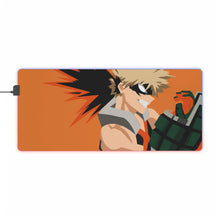 Load image into Gallery viewer, My Hero Academia Katsuki Bakugou RGB LED Mouse Pad (Desk Mat)
