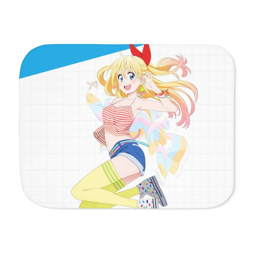 Nisekoi Chitoge Kirisaki Sherpa Blanket