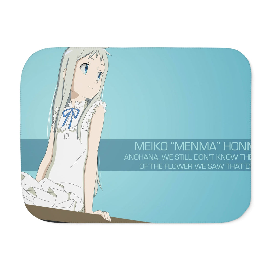 Anohana Sherpa Blanket